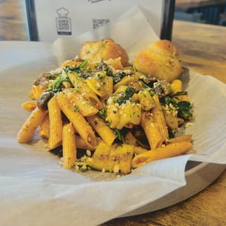 Roasted Vegetables + Ziti